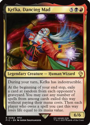 Kefka, Dancing Mad (084) - Commander: FINAL FANTASY