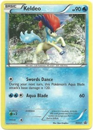 Keldeo (Tinsel Holo) (BW60) Holofoil - Black Star Promos