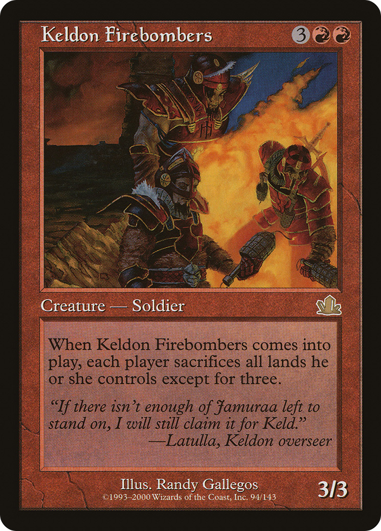 Keldon Firebombers (094) - Prophecy