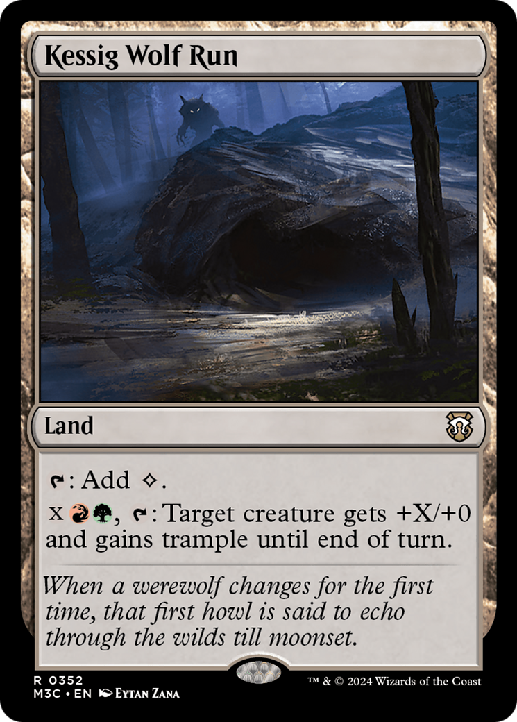 Kessig Wolf Run (352) - Commander: Modern Horizons 3