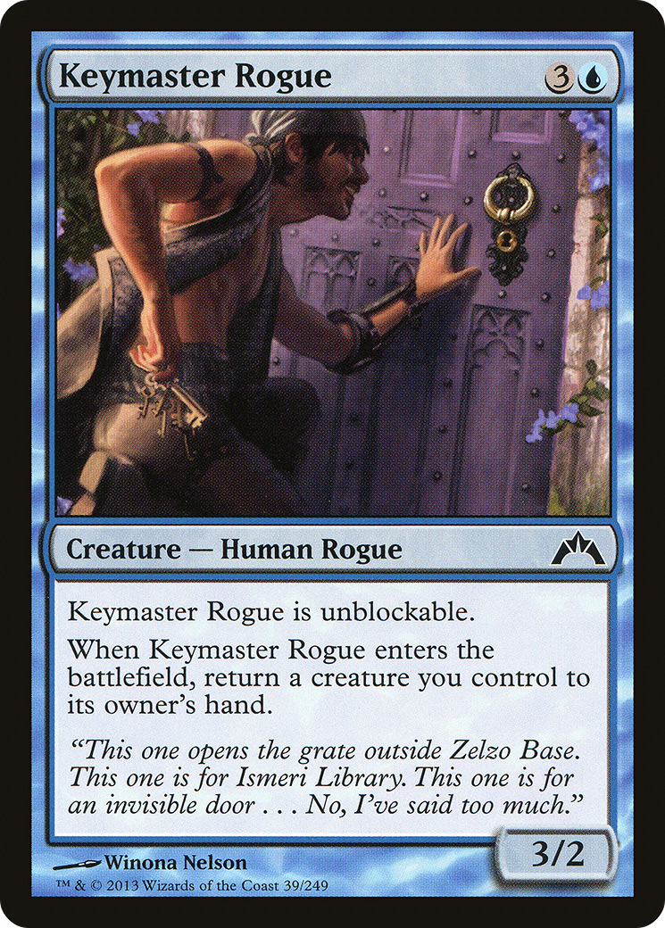Keymaster Rogue (039) Foil - Gatecrash