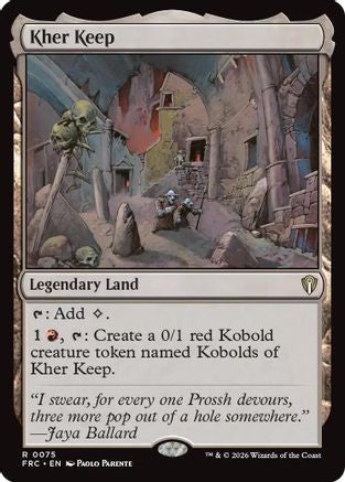 Kher Keep (075) - Commander: Reality Fracture