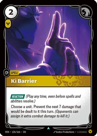 Ki Barrier (126) Foil - Vendetta