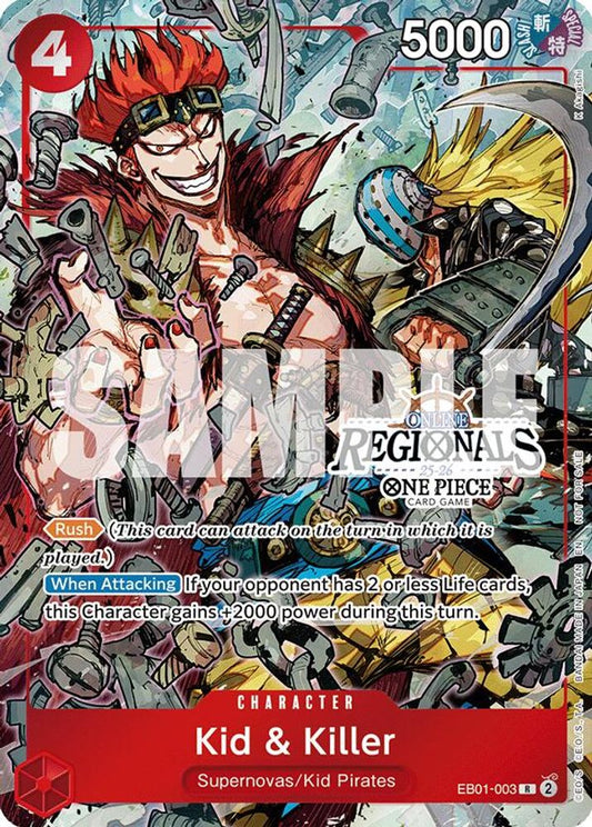 Kid & Killer (Online Regional Participation Pack 2025 Vol.2) (EB01-003) Foil