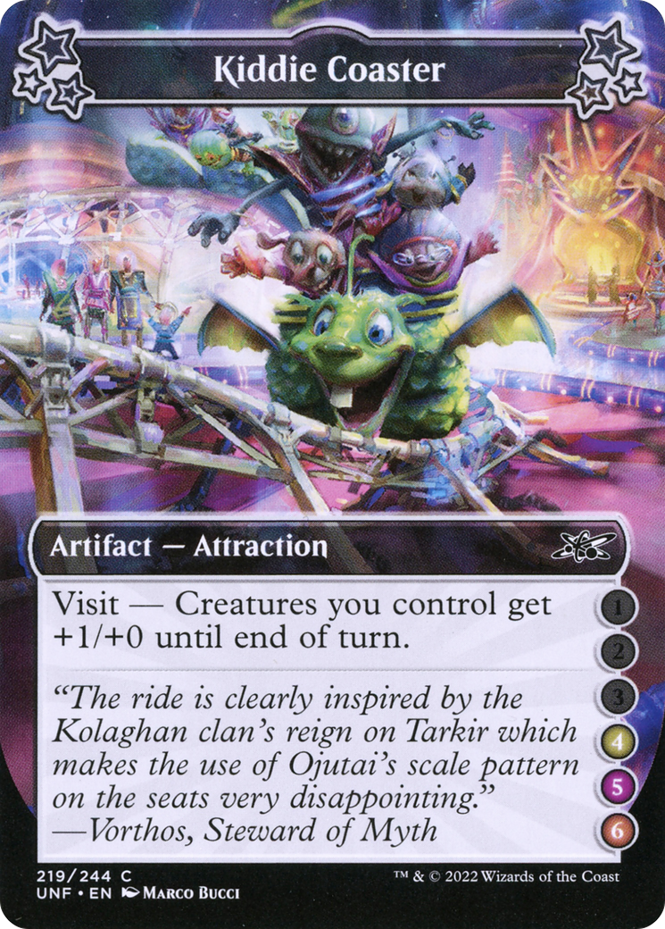 Kiddie Coaster (219f) - Unfinity Foil