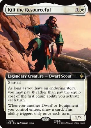 Kili the Resourceful (Extended Art) (287) Foil - The Hobbit