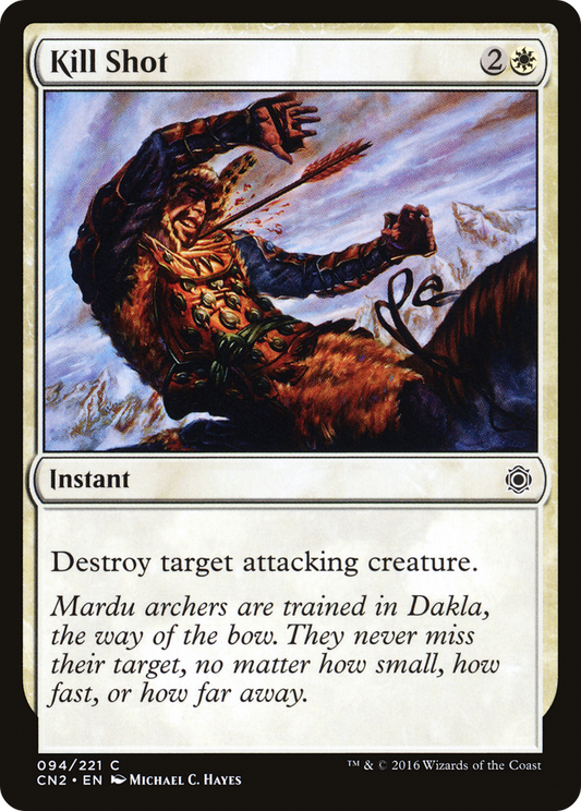 Kill Shot (094) Foil - Conspiracy: Take the Crown