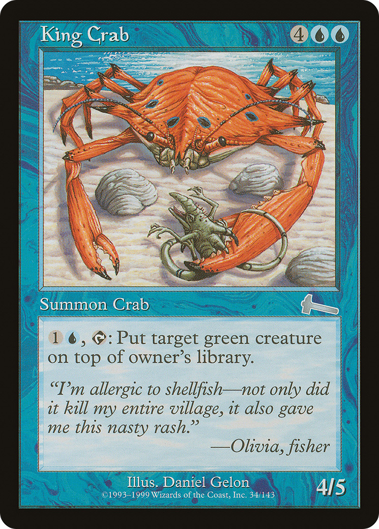 King Crab (034) - Urza's Legacy