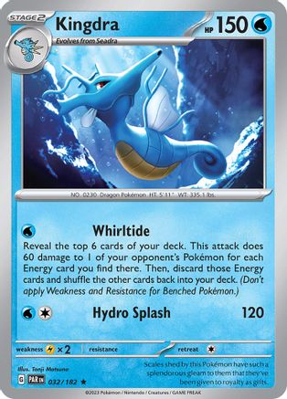 Kingdra (32) Holofoil - Paradox Rift