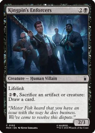 Kingpin's Enforcers (102) Foil - Marvel Super Heroes