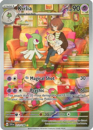 Kirlia (212) Holofoil - Scarlet & Violet