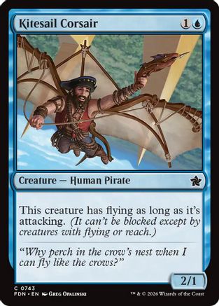 Kitesail Corsair (743) - Foundations