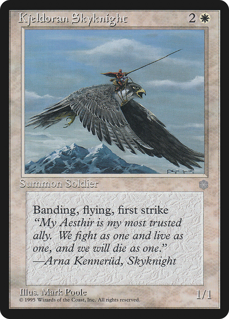 Kjeldoran Skyknight - Ice Age