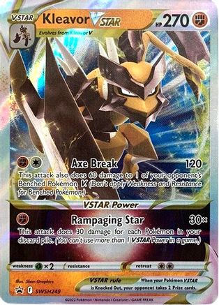 Kleavor VSTAR (SWSH249) Holofoil - Black Star Promos