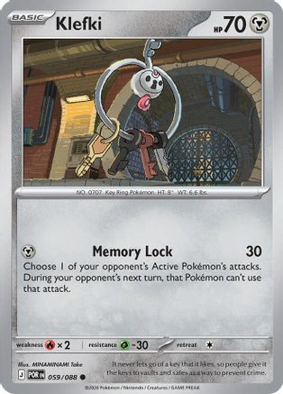 Klefki (59) Reverse Holofoil - Perfect Order