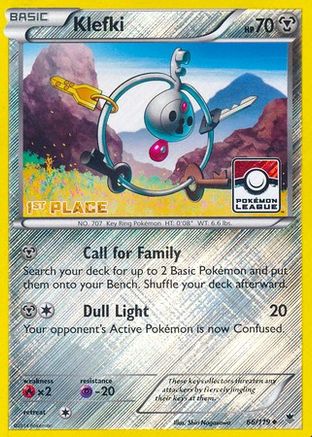 Klefki (Pokemon League) [1st Place] (66) Reverse Holofoil - League & Championship Cards