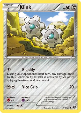 Klink (88) Reverse Holofoil - Plasma Storm