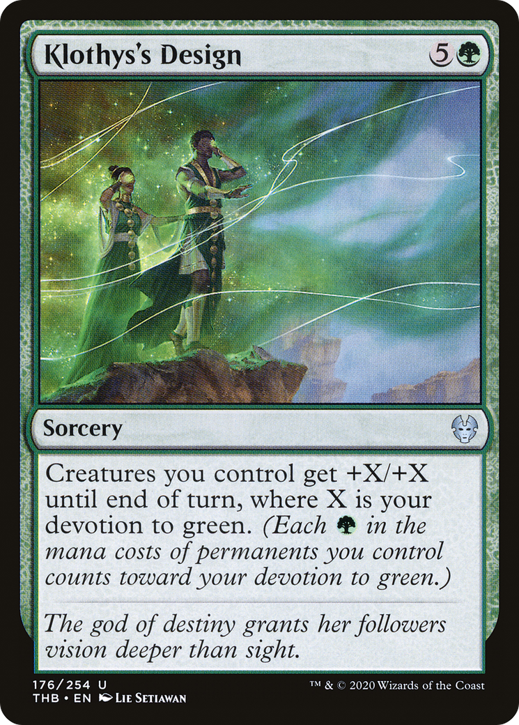 Klothys's Design (176) - Theros Beyond Death Foil