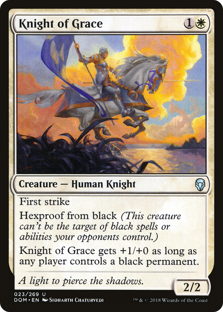 Knight of Grace (023) - Dominaria Foil