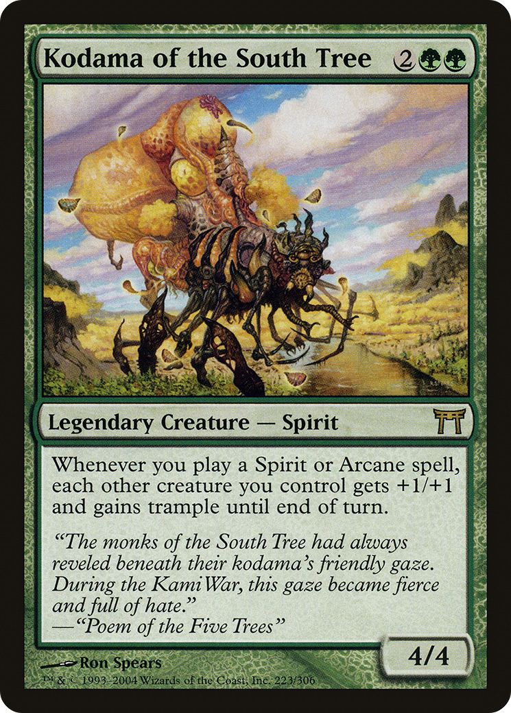 Kodama of the South Tree (223) - Champions of Kamigawa