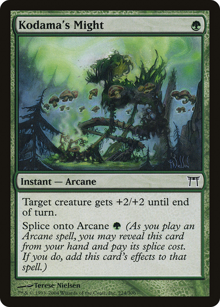 Kodama's Might (224) - Champions of Kamigawa