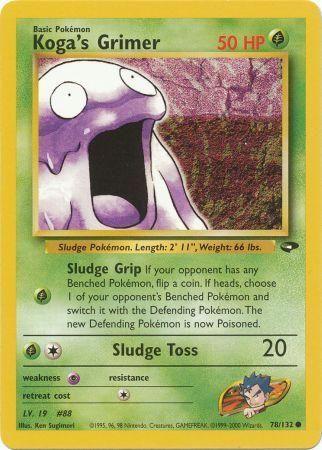 Koga's Grimer (78) (Unlimited) - Gym Challenge