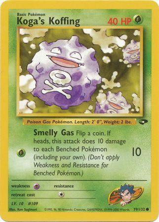 Koga's Koffing (79) (Unlimited) - Gym Challenge
