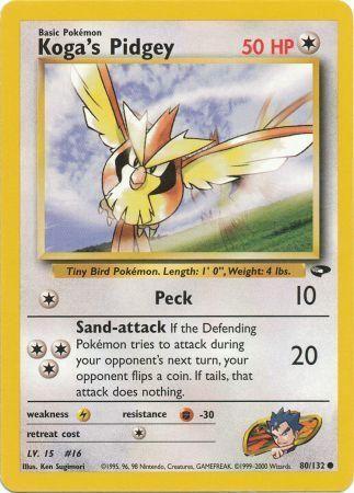 Koga's Pidgey (80) (Unlimited) - Gym Challenge