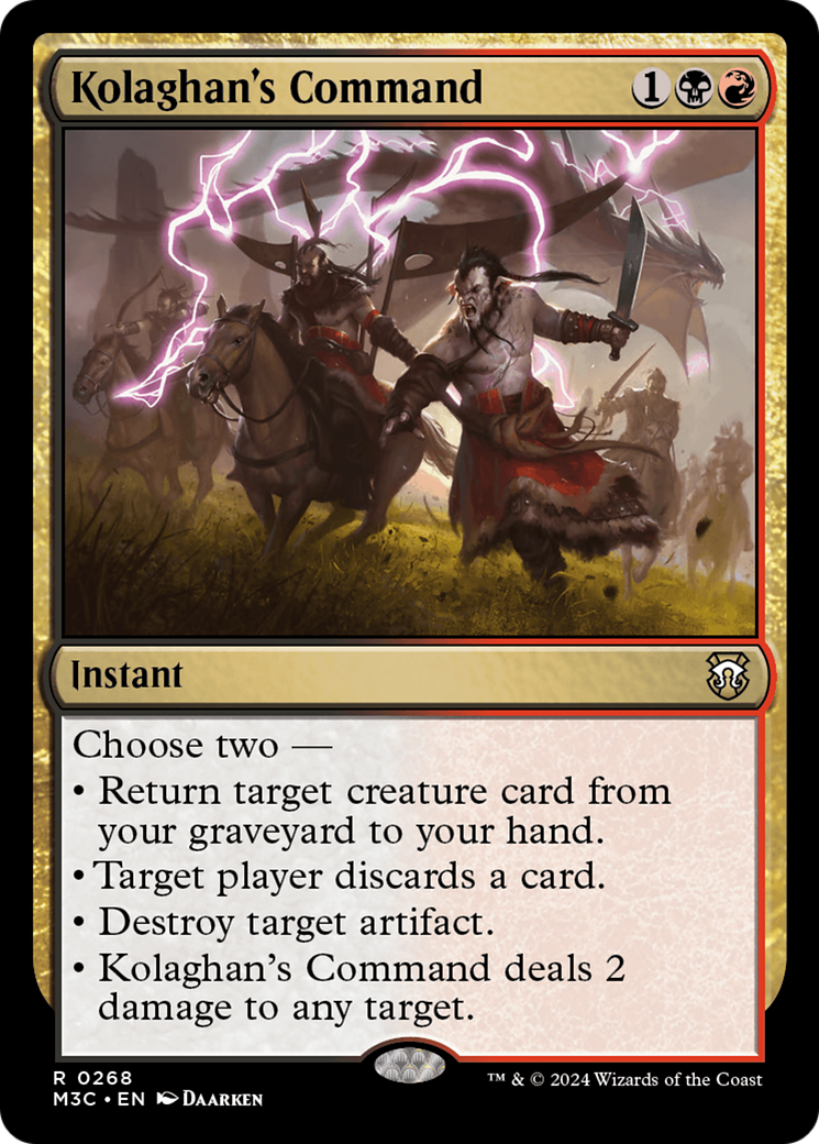 Kolaghan's Command (268) - Commander: Modern Horizons 3