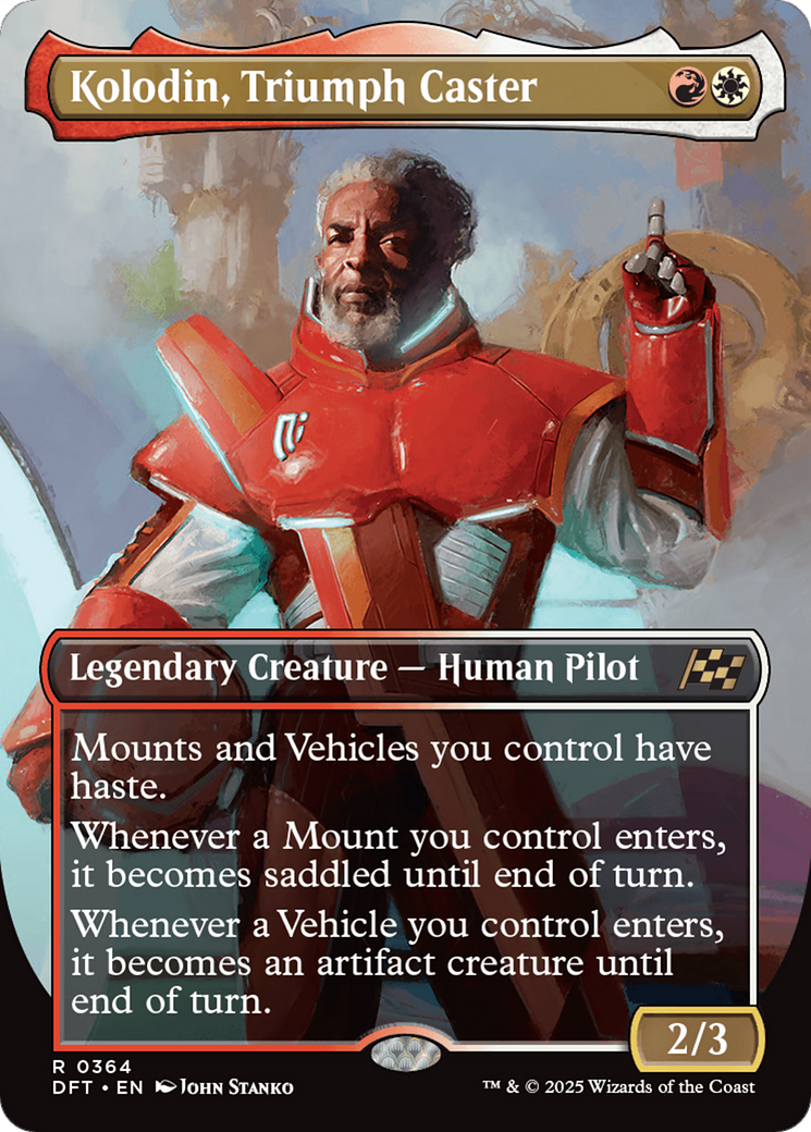 Kolodin, Triumph Caster (Borderless) (364) Foil - Aetherdrift