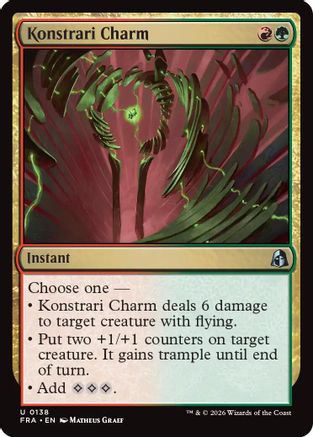 Konstrari Charm (138) Foil - Reality Fracture