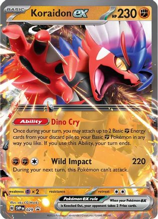 Koraidon ex (29) Holofoil - Black Star Promos