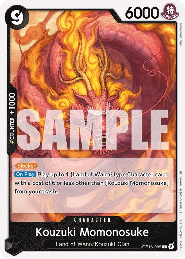 Kouzuki Momonosuke (OP16-085) Foil