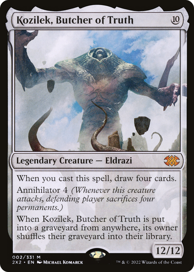 Kozilek, Butcher of Truth (002) Foil - Double Masters 2022