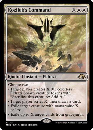 Kozilek's Command (Promo Pack) (011) - Lorwyn Eclipsed