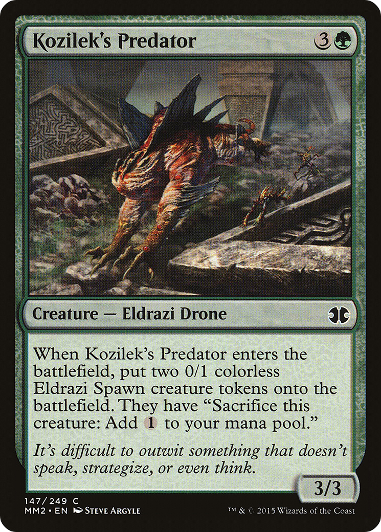 Kozilek's Predator (147) Foil - Modern Masters 2015