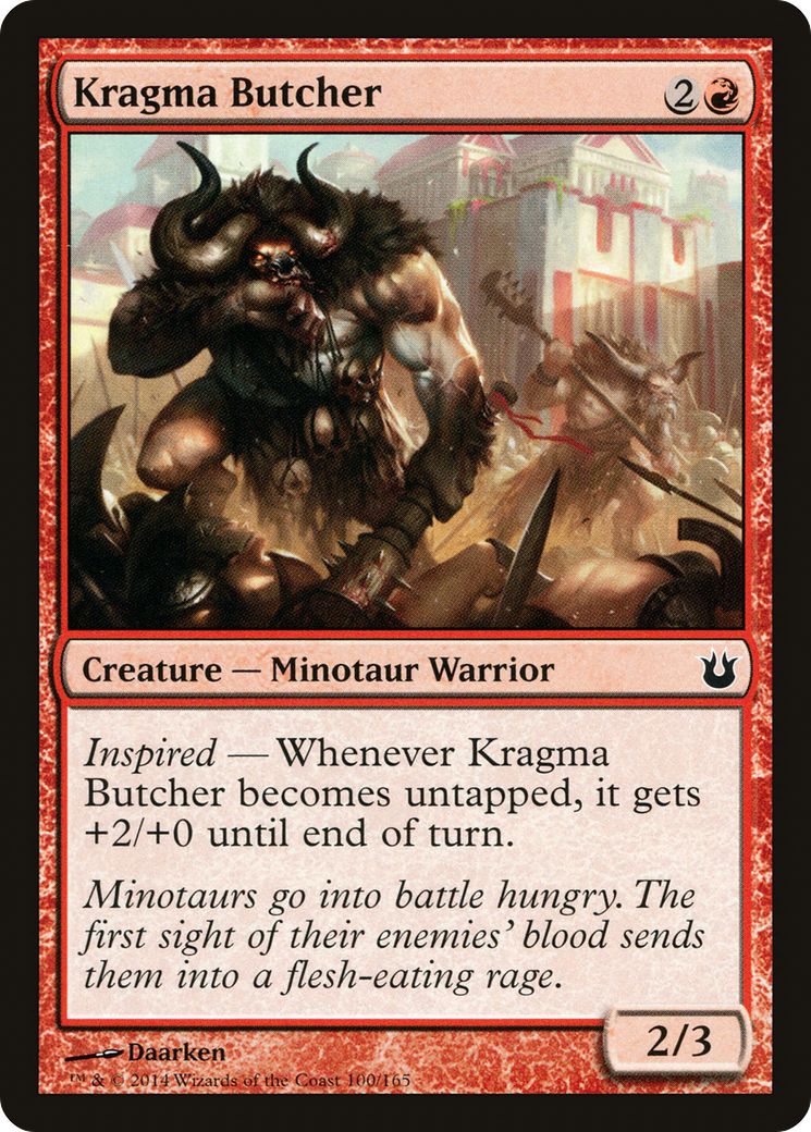 Kragma Butcher (100) Foil - Born of the Gods