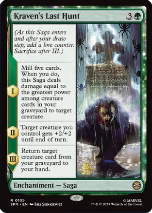 Kraven's Last Hunt (105) Foil - Prerelease Cards