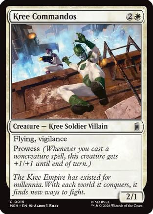 Kree Commandos (019) Foil - Marvel Super Heroes