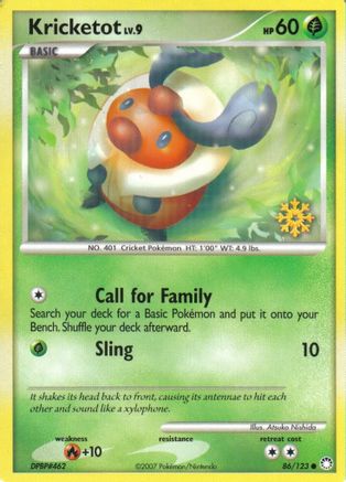 Kricketot (86) - Countdown Calendar Promos
