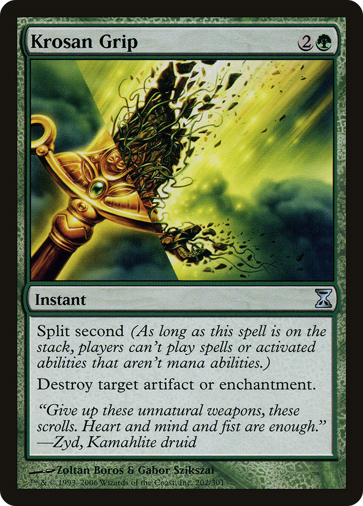 Krosan Grip (202) Foil - Time Spiral
