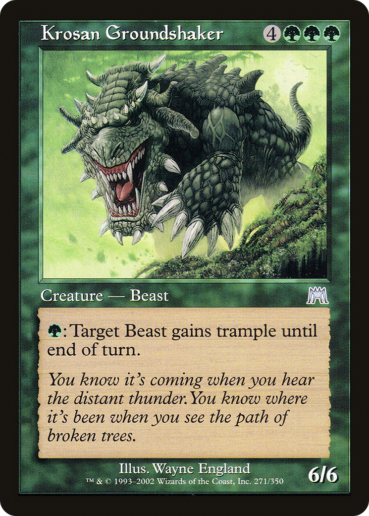 Krosan Groundshaker (271) Foil - Onslaught