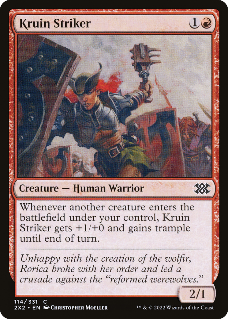 Kruin Striker (114) Foil - Double Masters 2022