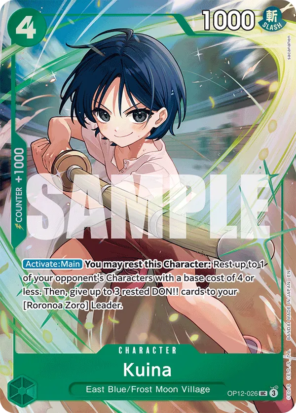Kuina (Premium Card Collection -Best Selection Vol. 5-) (OP12-026) Foil