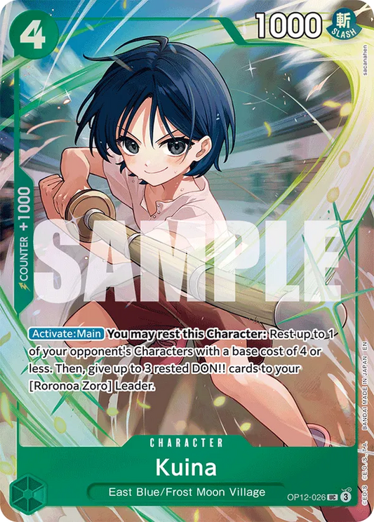 Kuina (Premium Card Collection -Best Selection Vol. 5-) (OP12-026) Foil
