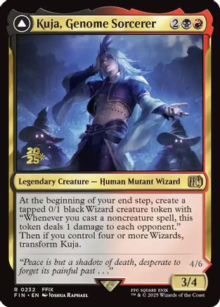 Kuja, Genome Sorcerer // Trance Kuja, Fate Defied (232) Foil - FINAL FANTASY