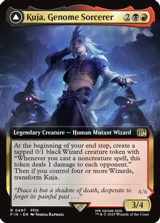 Kuja, Genome Sorcerer // Trance Kuja, Fate Defied (Extended Art) (497) - FINAL FANTASY