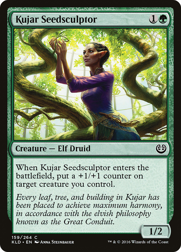 Kujar Seedsculptor (159) Foil - Kaladesh
