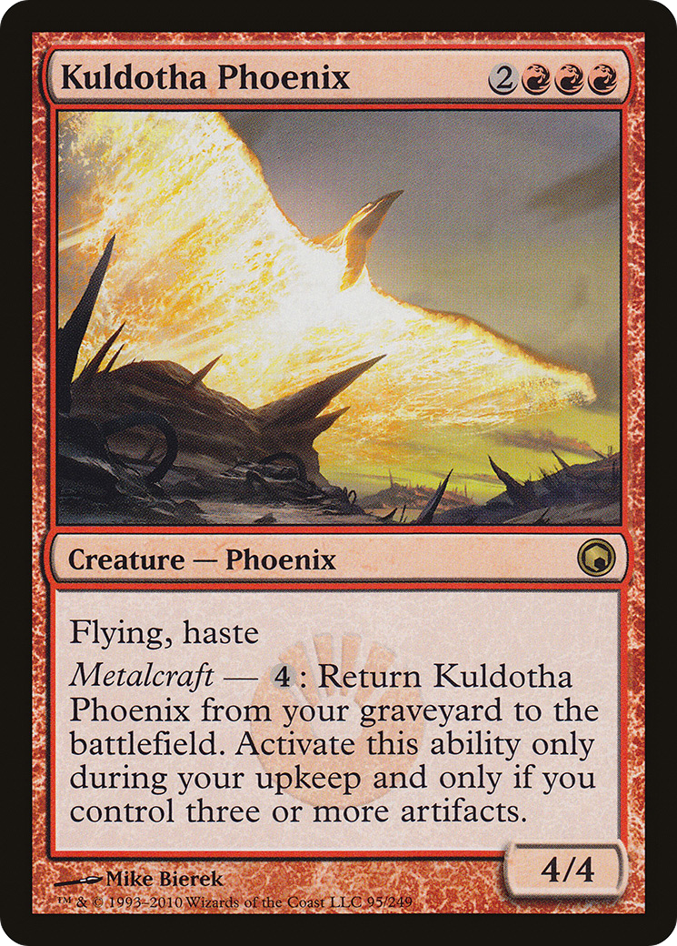 Kuldotha Phoenix (095) Foil - Scars of Mirrodin