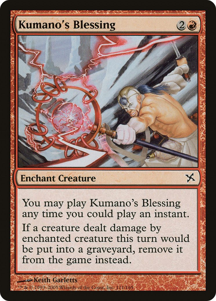Kumano's Blessing (111) - Betrayers of Kamigawa